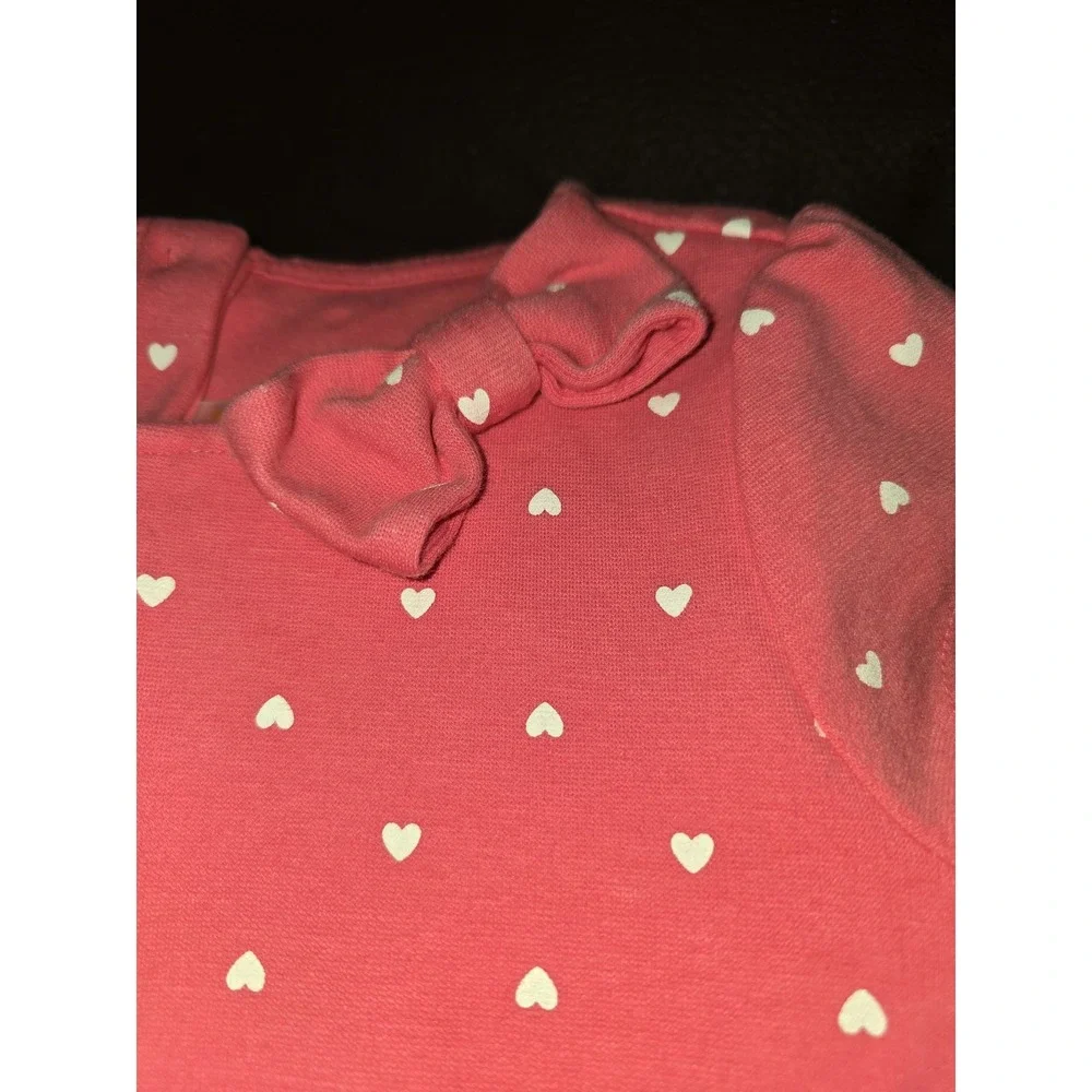 Gymboree fun at heart valentine's day dress size 7 pink red‎